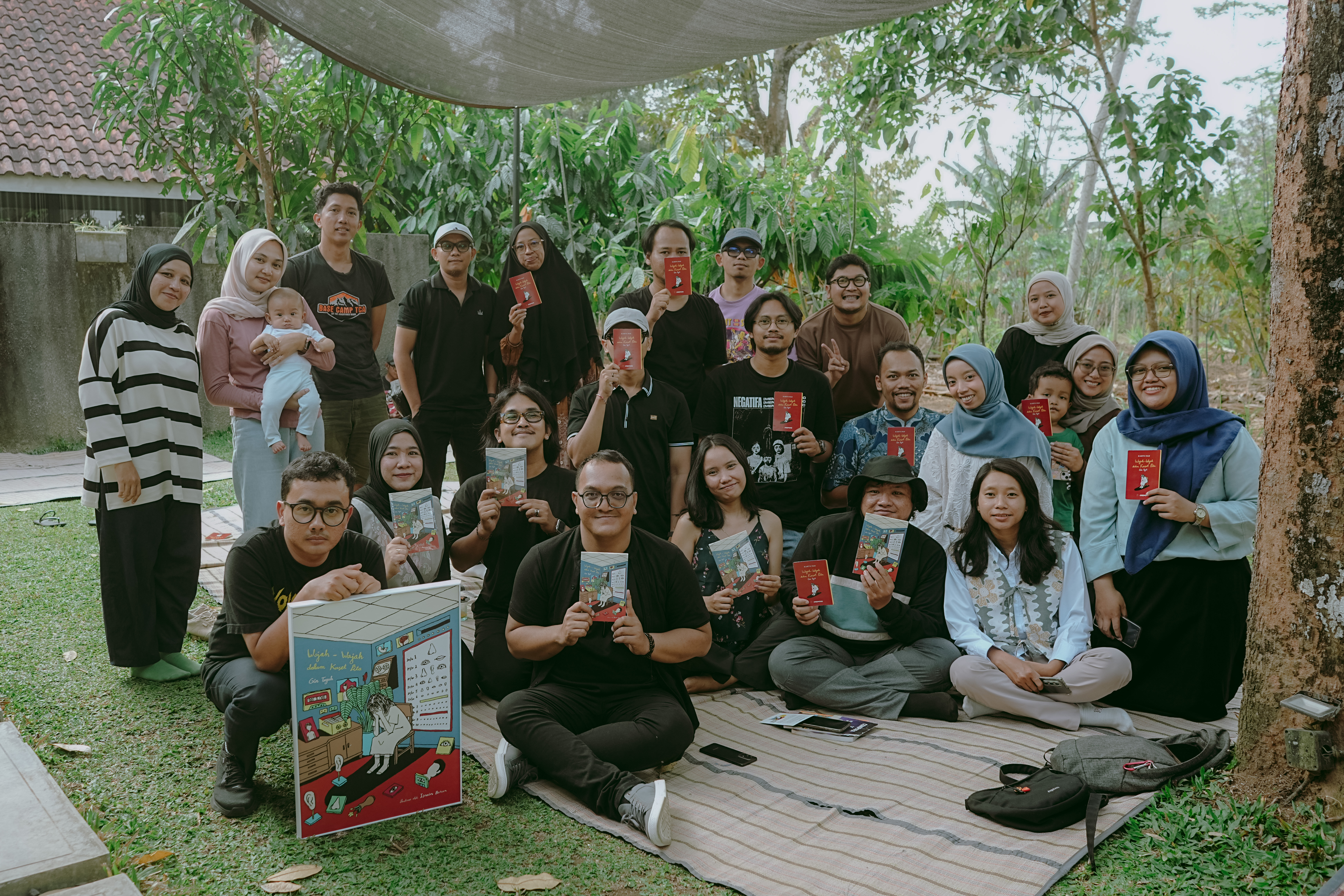 Bincang Buku Wajah-Wajah dalam Kaset Pita di Melek Huruf Borobudur